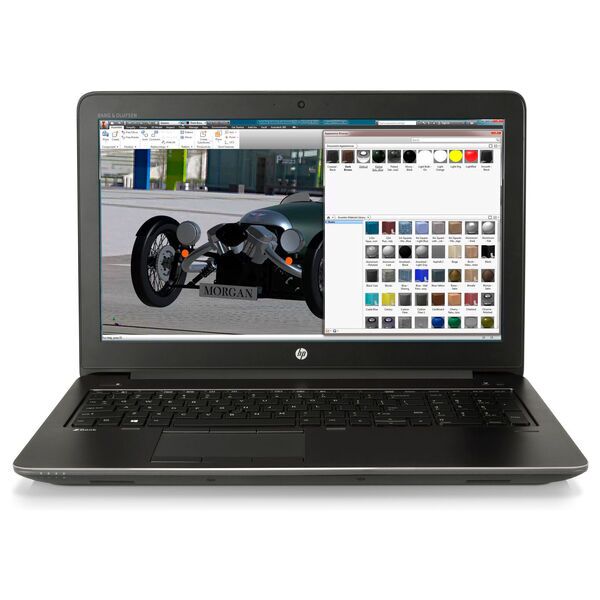 HP ZBook 15 G4 | i7-7700HQ | 15.6" | 16 GB | 256 GB SSD | FHD | iluminação do teclado | M2200 | Win 10 Pro | DE