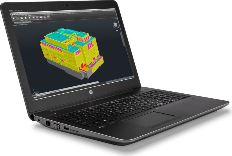 HP ZBook 15 G3 | i5-6440HQ | 15.6" | 16 GB | 480 GB SSD | FHD | Webcam | Win 10 Pro | DE 2