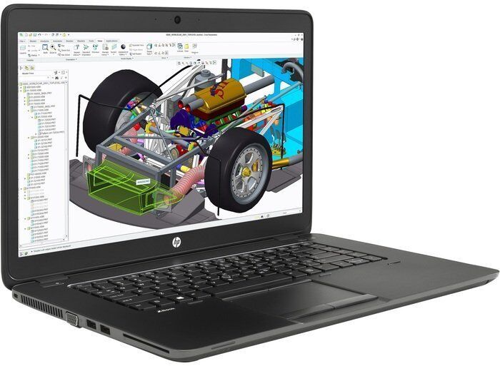 HP ZBook 15U G2 | i7-5600U | 15.6" | 16 GB | 1 TB SSD | FirePro M4170 | Taustavalaistu näppäimistö | Win 10 Pro | DE 2