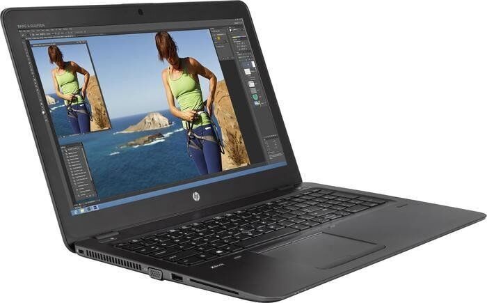 HP ZBook 15U G4 | i7-7500U | 15.6" | 16 GB | 1 TB SSD | FirePro W4190M | Bakgrundsbelyst tangentbord | Win 10 Pro | DE