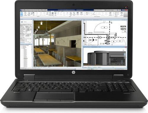 Väldigt bra: HP ZBook 17 G2 | i5-4340M | 17" | 8 GB | 128 GB SSD | 500 GB HDD | K1100M | HD+ | Win 10 Pro | DE