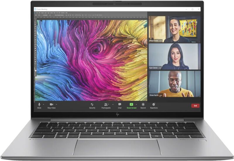 HP ZBook Firefly 14 G11 | Core Ultra 7 155H | 14" | 16 GB | 1 TB SSD | WUXGA | FP | Touch | RTX A500 | Win 11 Pro | BE 1