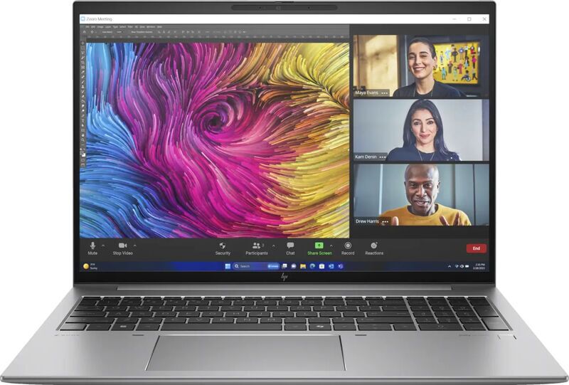 HP ZBook Firefly 16 G11 | Core Ultra 7 155H | 16" | 16 GB | 512 GB SSD | FP | Tastaturbeleuchtung | RTX A500 | Win 11 Pro | HU 1