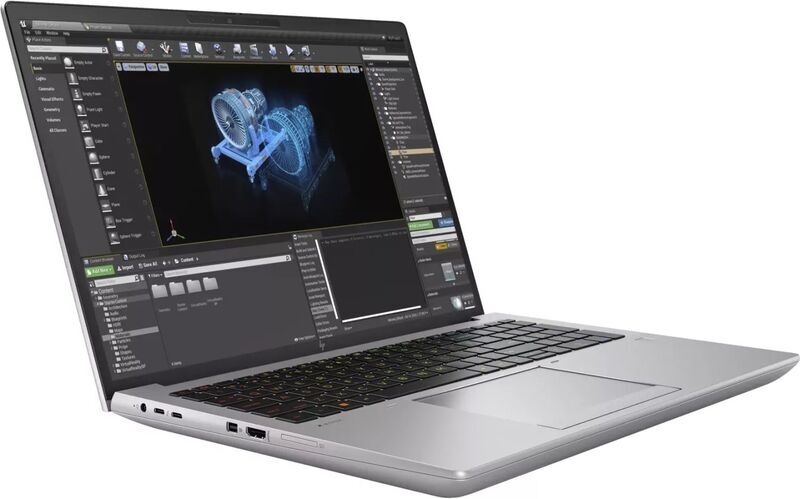 HP ZBook Fury 16 G10 | i9-13950HX | 16" | 32 GB | 1 TB SSD | 3840 x 2400 | FP | RTX 4000 Ada | Win 11 Pro | SE 2