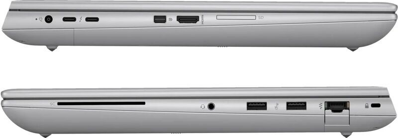 HP ZBook Fury 16 G11 | i7-14700HX | 16" | 64 GB | 1 TB SSD | WUXGA | FP | Backlit keyboard | RTX 2000 Ada | 4G | Win 11 Pro | DE 5