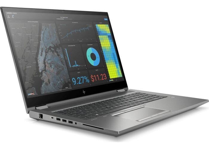 HP ZBook Fury 17 G7 | i7-10850H | 17.3" | 64 GB | 2 TB SSD | 4K | Toetsenbordverlichting | RTX 3000 | Win 11 Pro | HR