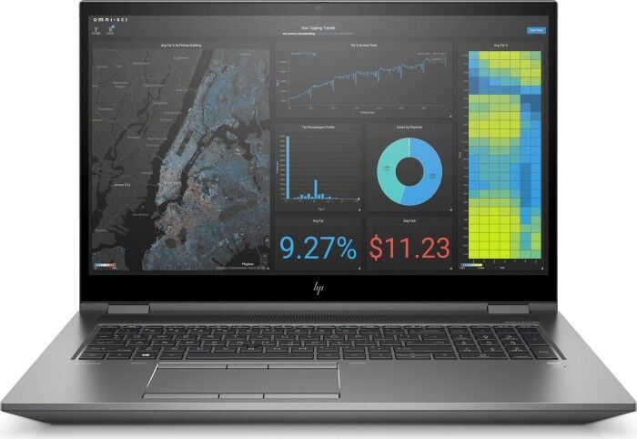 HP ZBook Fury 17 G7 | i7-10850H | 17.3" | 32 GB | 512 GB SSD | Quadro T2000 | FHD | FP | Win 11 Pro | DE 2