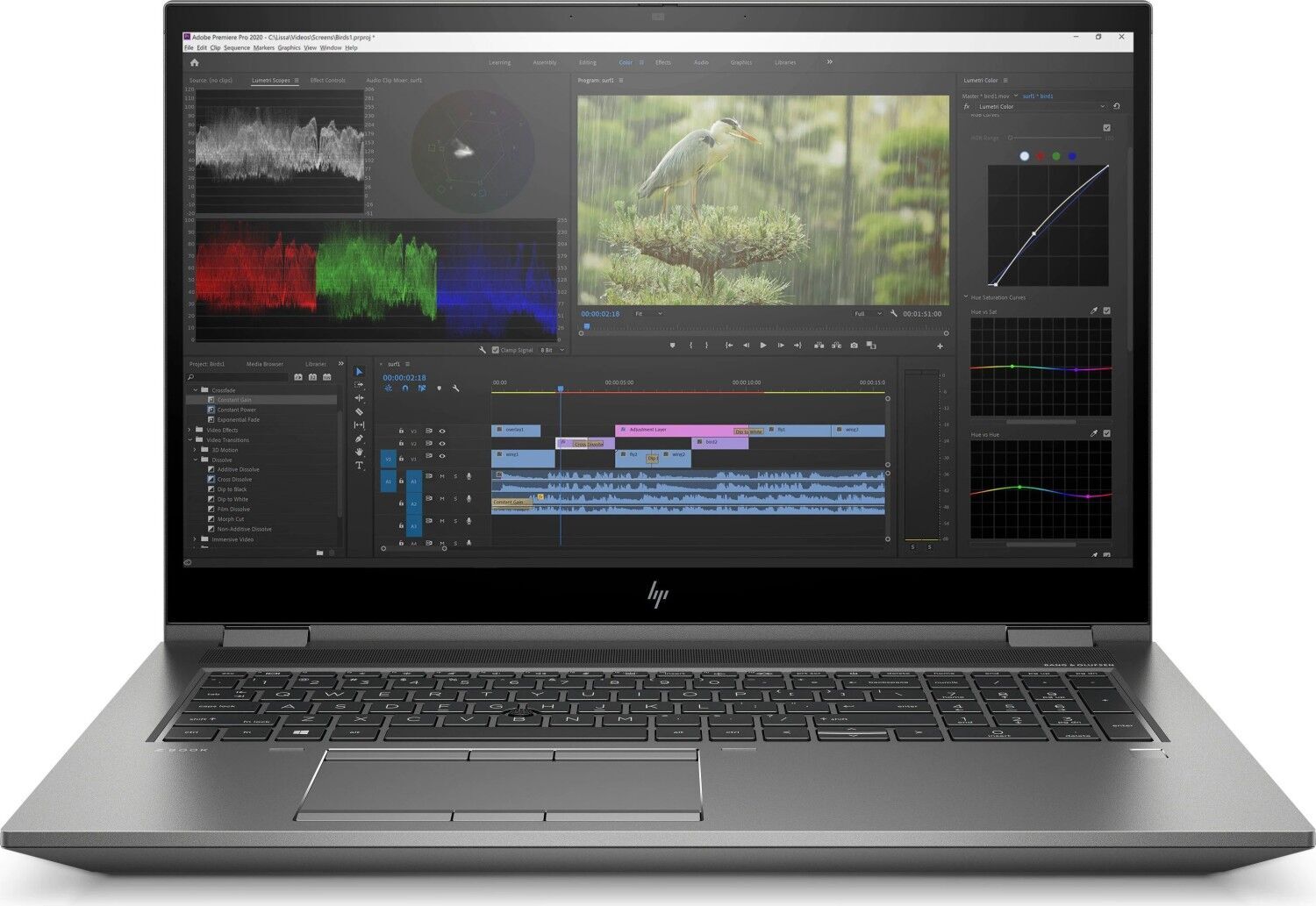 HP ZBook Fury 17 G8 | i5-11500H | 17.3" | 8 GB | 512 GB SSD | Toetsenbordverlichting | RTX A2000 | Win 11 Pro | SE