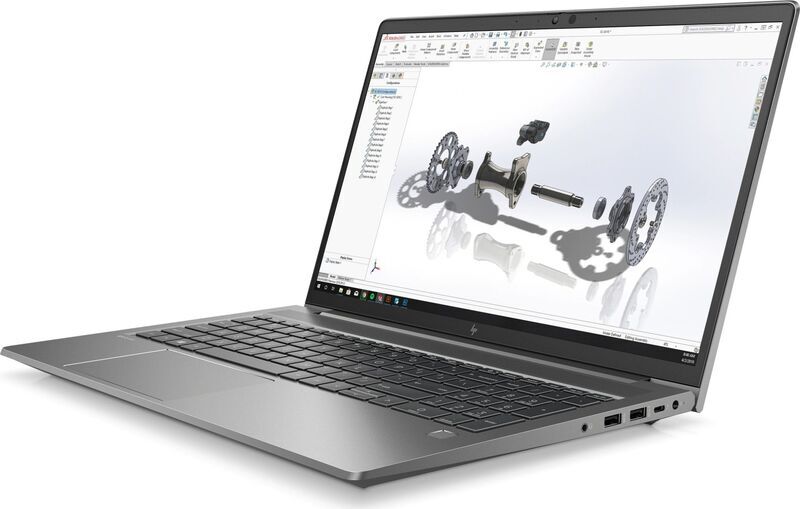 HP ZBook Power G7 | i7-10750H | 15.6" | 16 GB | 480 GB SSD | T1000 | Webcam | Win 11 Pro | US 2