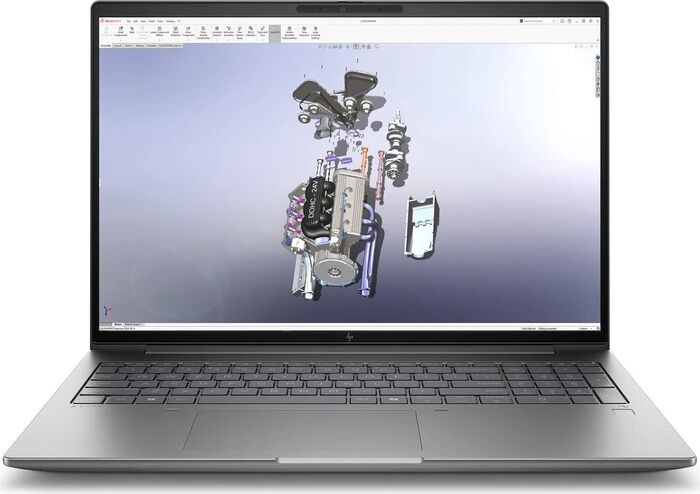 HP ZBook X G1i 16 | Core Ultra 7 255H | 16" | 32 GB | 1 TB SSD | WUXGA | Backlit keyboard | RTX Pro 500 | Win 11 Pro | DE, image 1 of 4