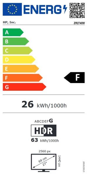 HP ZR2740w | 27" | schwarz 5