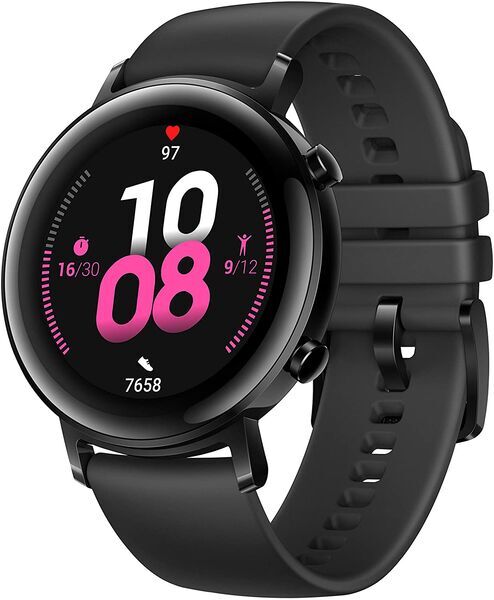 Huawei Watch GT 2 Sport (2019) | 42 mm | rosegold | Sportarmband rosa 2