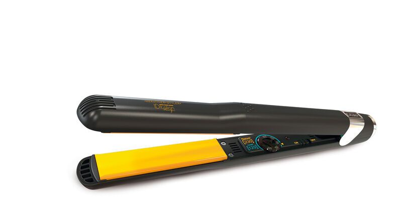Italian Design Gold Styler Line Keratiner Styler žehlička na vlasy | zlatá/černá 2
