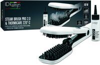 Italian Design Steam Brush Pro 2.0 & Thermicare Haarglätter