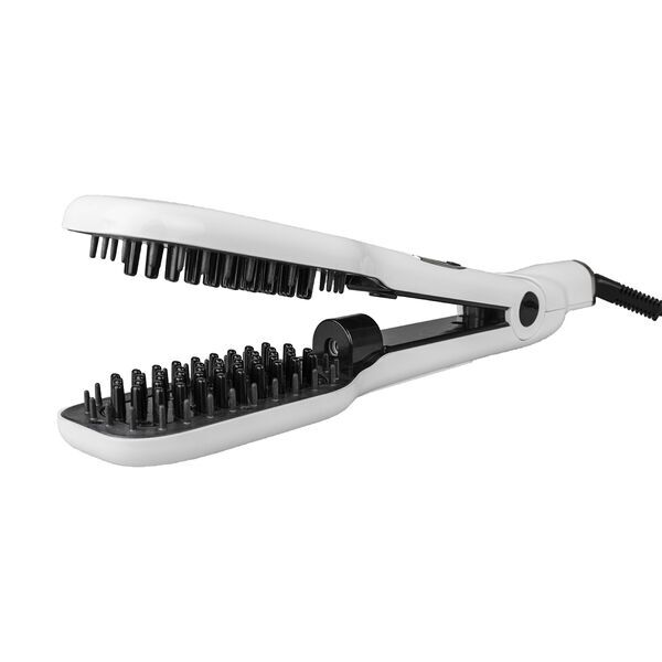 Italian Design Steam Brush Pro 2.0 & Thermicare Piastra per capelli | bianco 2
