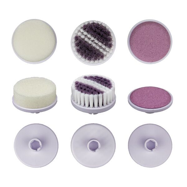 Italian Design Multi-Treatment Beauty Appareil de massage | blanc/violet 4