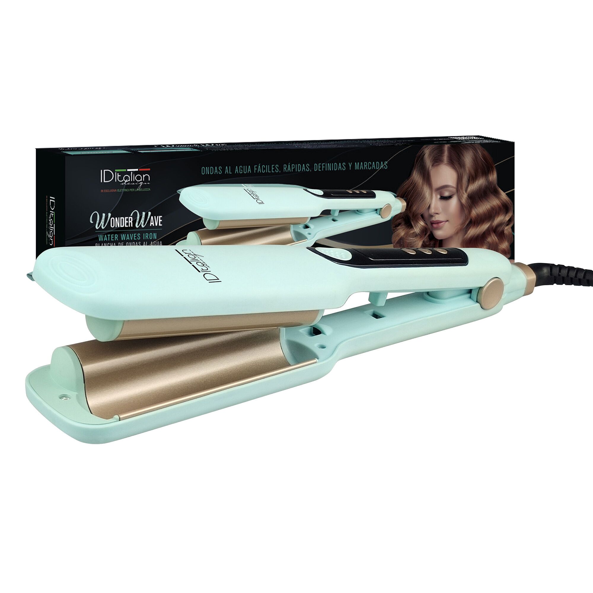 Italian Design Wonder Wave Water Waves Stijltang | mintgroen