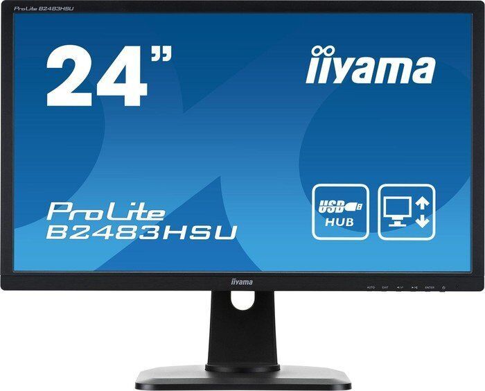 Iiyama ProLite B2483HSU-B1DP 24” Rekonditionerad