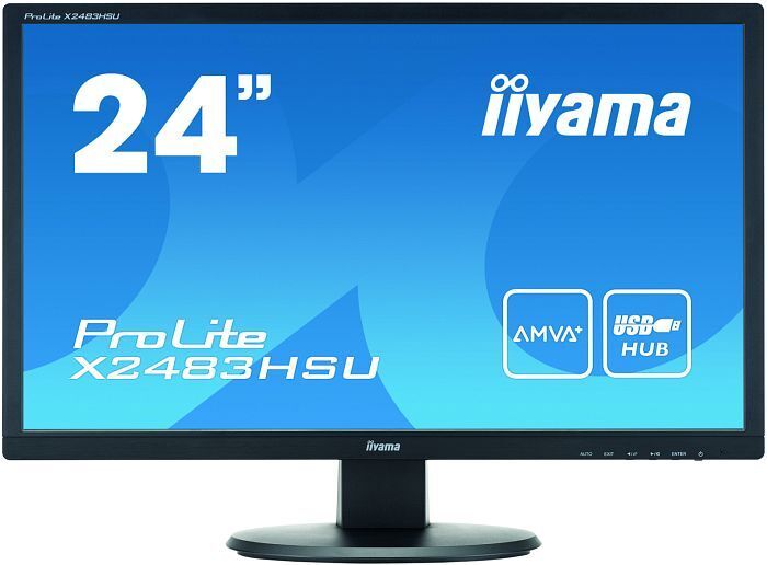 Iiyama ProLite X2483HSU-B1 | 24" | sort