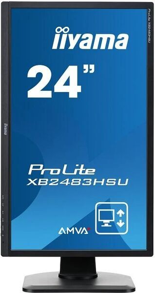Iiyama ProLite XB2483HSU-B1 | 24" | with stand | black, image 2 of 5