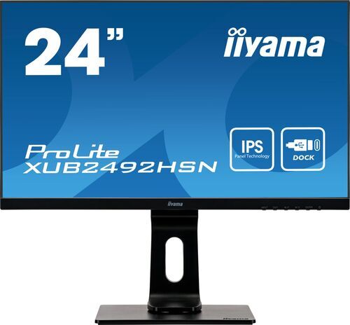 Väldigt bra: Iiyama ProLite XUB2492HSN-B1 | 23.8" | svart