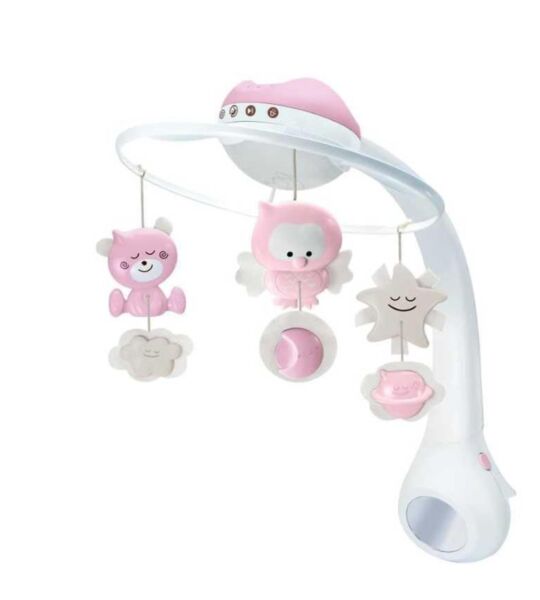 Infantino Musik projector Karussell 3in1 | pink 1