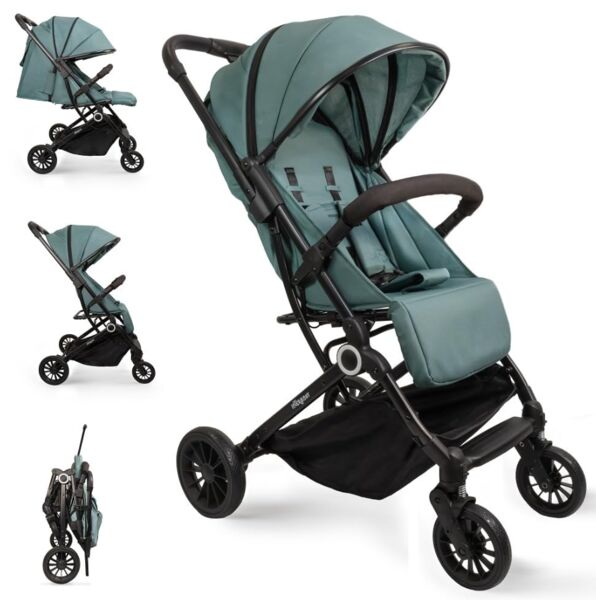 Interbaby Kinderwagen Voyage | green 1