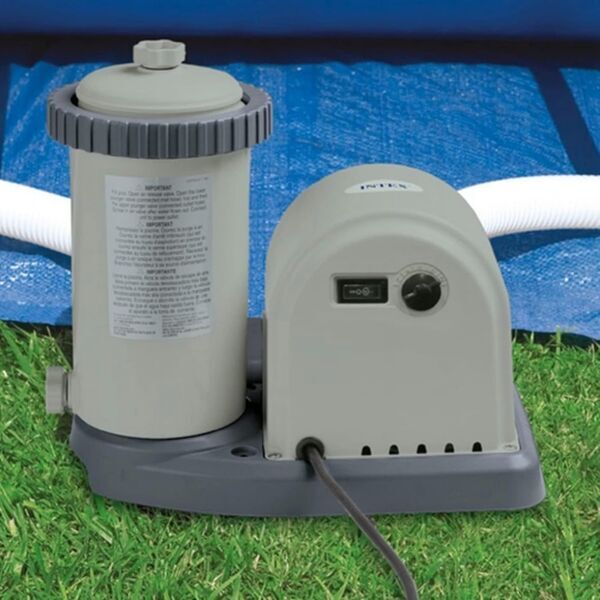 Intex 636T filter pump | grey/black 2