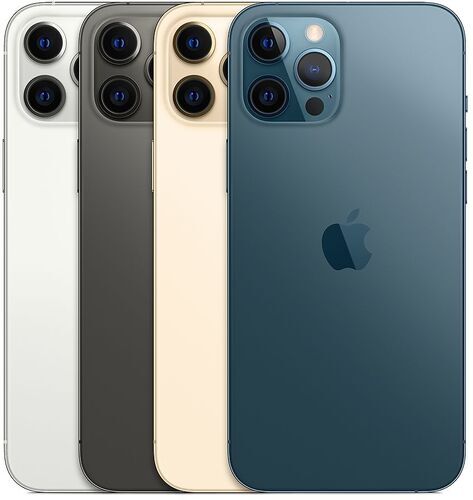 Apple iPhone 12 Pro Max 128 GB blu pacifico (Ricondizionato)