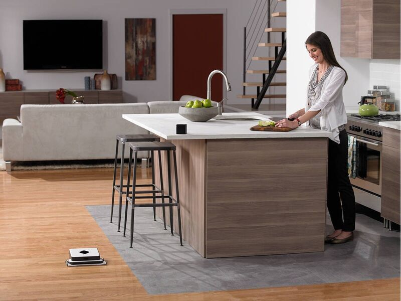 iRobot Braava 399 Staubsaugerroboter mit Wischfunktion | weiß/schwarz 4