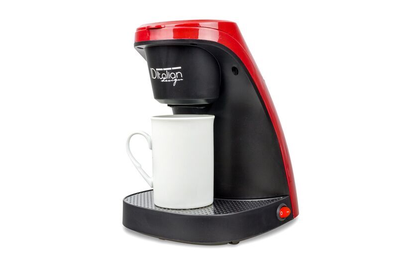 Italian Design Coffee Duo Pro kávovar | červená/černá 2