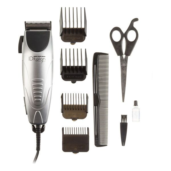 Italian Design Compact Haarschneider | silber/schwarz 3