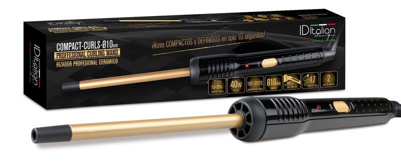 Italian Design Compact-Curls kiharrin | musta 1