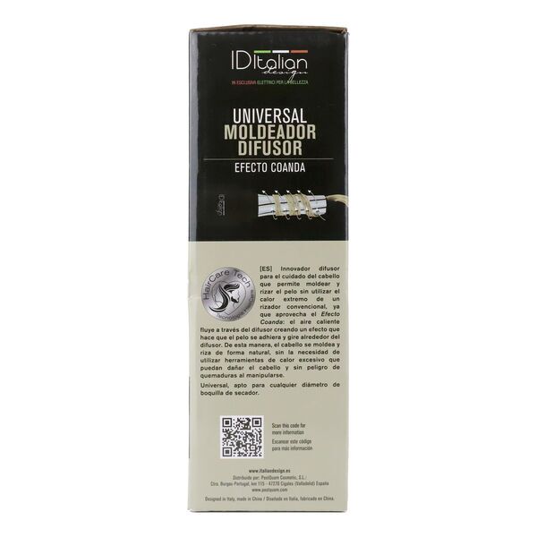 Italian Design Universal Moulding Diffusor | noir/argent 5