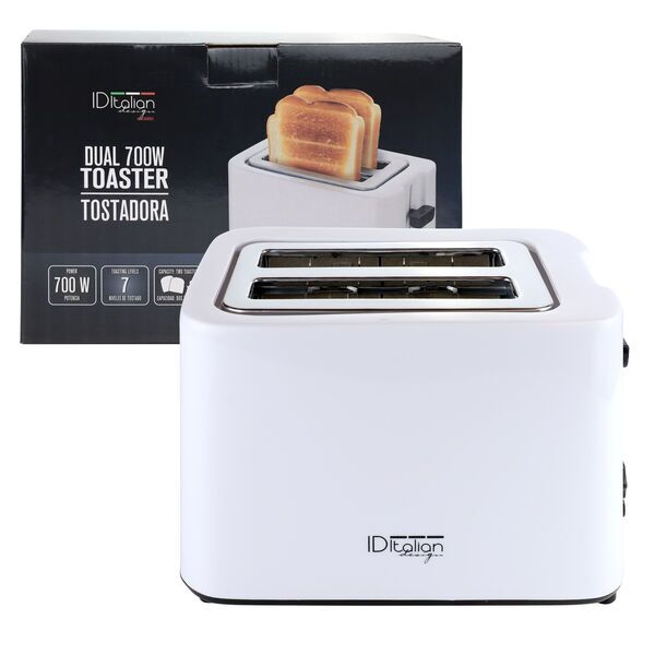 Italian Design Dual Toaster | weiß, image 1 of 3