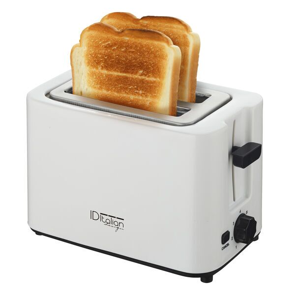 Italian Design Dual Toaster | weiß, image 2 of 3