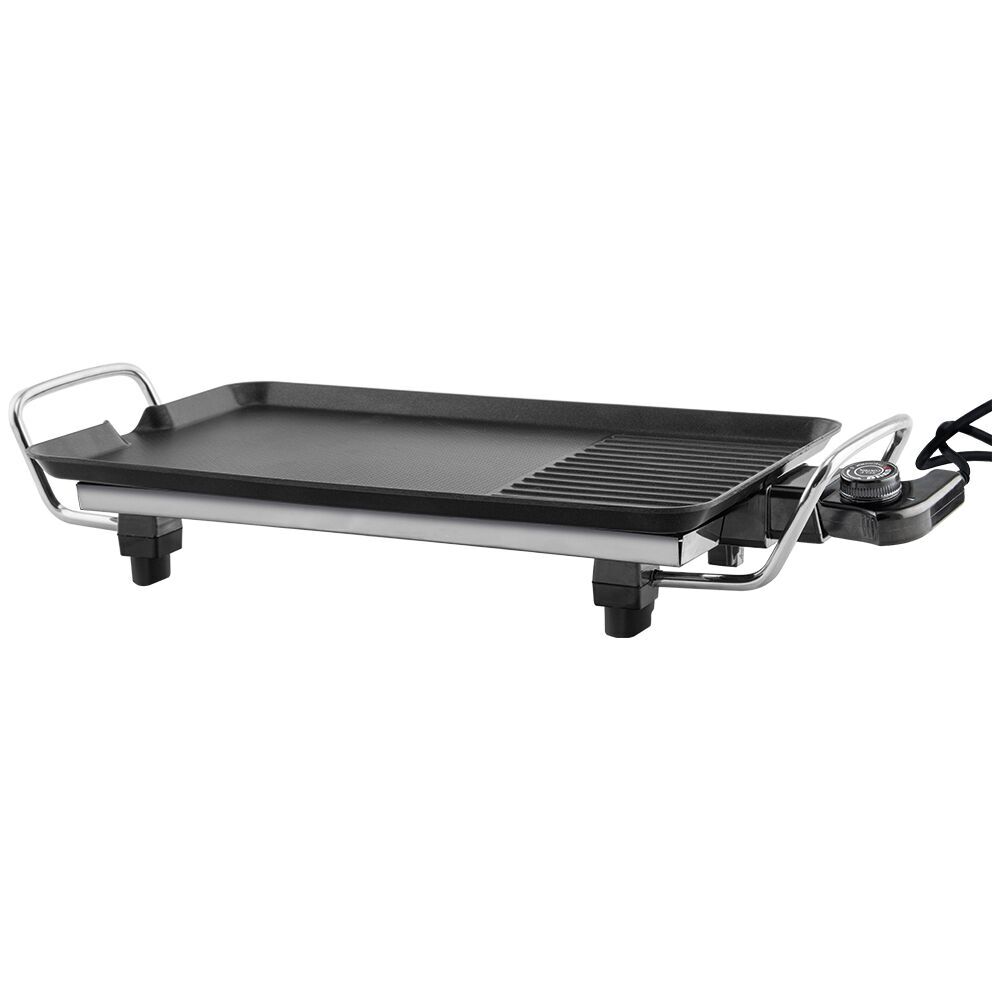 Italian Design Total 2000 Elektrogrill schwarz/silber