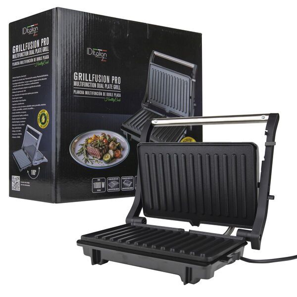 Italian Design Grillfusion Pro Kontaktgrill | sort, image 1 of 3