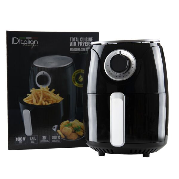 Italian Design Total Cuisine Airfryer | schwarz 1