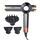 Italian Design Cyclone Balance Hair dryer | black, thumbnail 3 of 4