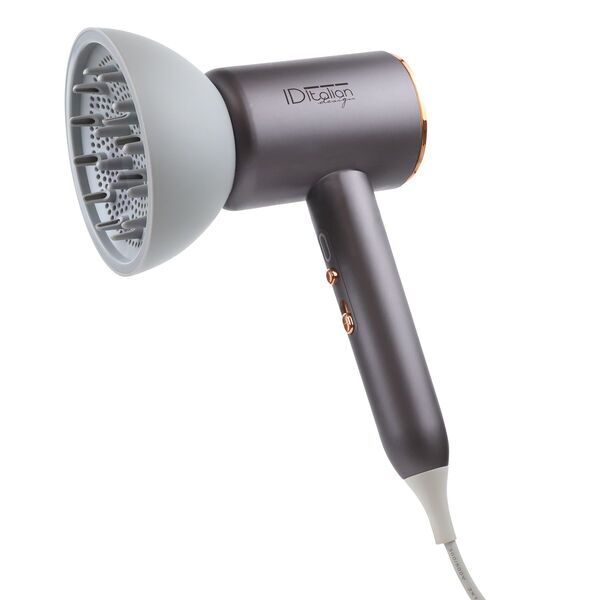 Italian Design Cyclone Blue Ionic Power Sèche-cheveux | argent 3