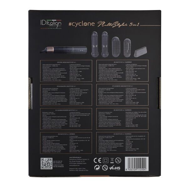 Italian Design Multistyler 5 in 1 Lisseur | noir 5