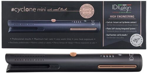 Italian Design Iron Cyclone Air Cool Tech USB Hårplättare