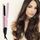 Italian Design Fashion Fun Pink Trend Piastra per capelli | rosa thumbnail 3/3