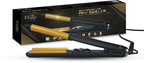 Italian Design Gold Styler Line Pro Curler Locktång