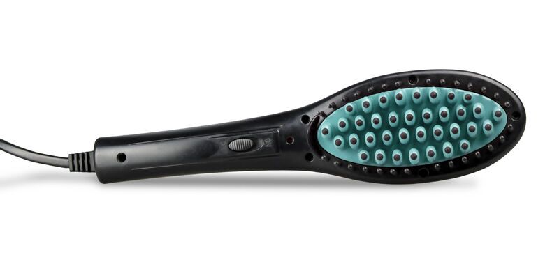 Italian Design Mini Straightening Brush Glättbürste | schwarz 3