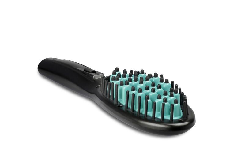 Italian Design Mini Straightening Brush Glättbürste | schwarz 4