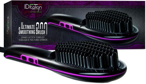 Som Ny: Italian Design Ultimate Smoothing Brush Utjämningsborste | svart
