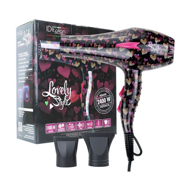 Italian Design Lovely Style 2400 Hair dryer | black 1