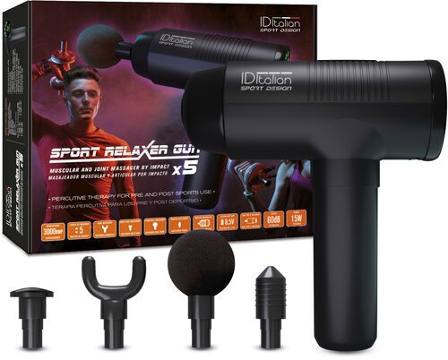Italian Design Super Relaxer Gun Massageapparat